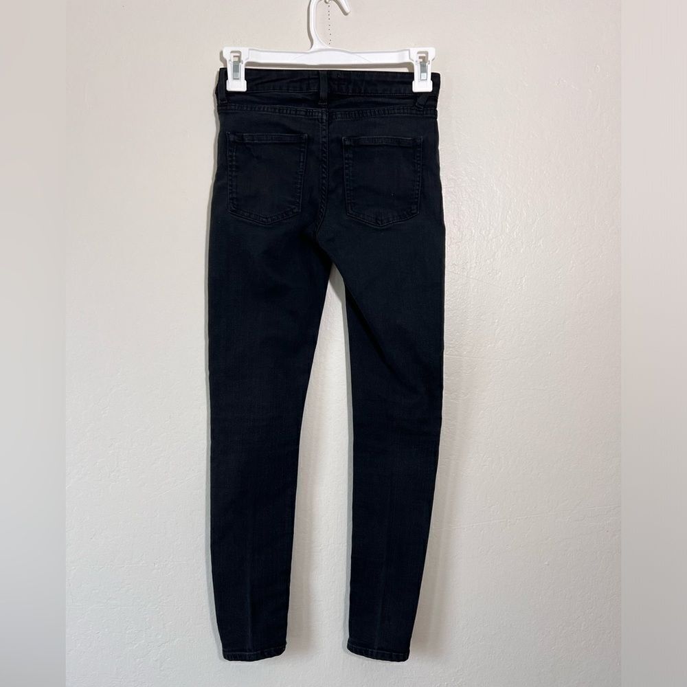 Acne Studios Skin 5 Jeans in Black Size 24 - Picture 5 of 8